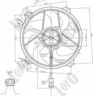 ABAKUS 009-014-0009 - Fan, radiator onlydrive.pro