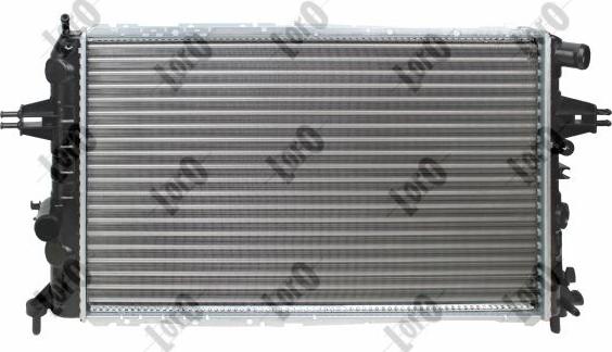 ABAKUS 037-017-0048 - Radiator, engine cooling onlydrive.pro