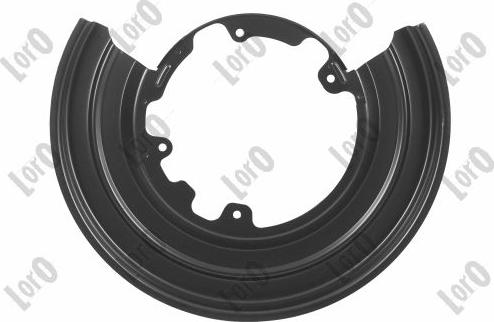 ABAKUS 131-07-658 - Splash Panel, guard, brake disc onlydrive.pro