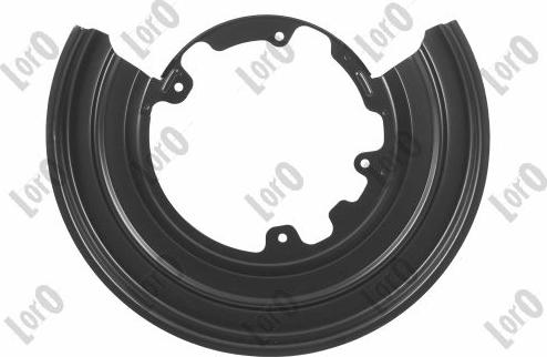 ABAKUS 131-07-657 - Splash Panel, guard, brake disc onlydrive.pro