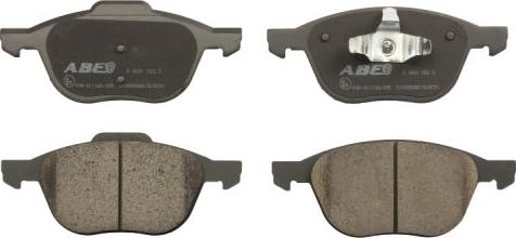 ABE C13055ABE - Brake Pad Set, disc brake onlydrive.pro