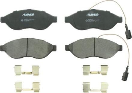 ABE C1F057ABE - Brake Pad Set, disc brake onlydrive.pro