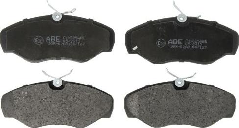 ABE C1X025ABE - Brake Pad Set, disc brake onlydrive.pro