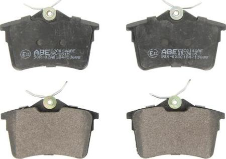 ABE C2C014ABE - Brake Pad Set, disc brake onlydrive.pro