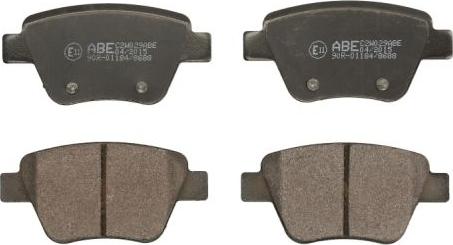 ABE C2W029ABE - Brake Pad Set, disc brake onlydrive.pro