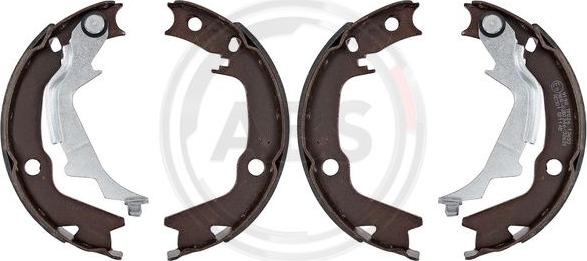 A.B.S. 9198 - Brake Shoe Set, parking brake onlydrive.pro