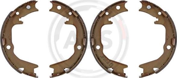 A.B.S. 9181 - Brake Shoe Set, parking brake onlydrive.pro