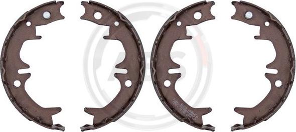 A.B.S. 9187 - Brake Shoe Set, parking brake onlydrive.pro