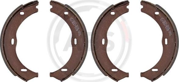 A.B.S. 9176 - Brake Shoe Set, parking brake onlydrive.pro