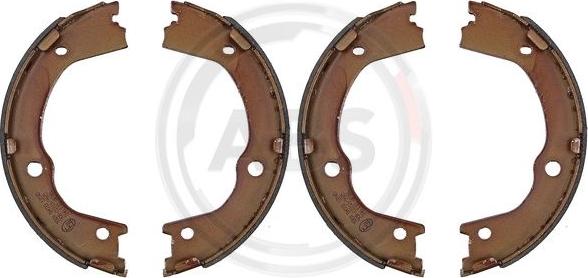 A.B.S. 9304 - Brake Shoe Set, parking brake onlydrive.pro