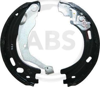 A.B.S. 9230 - Brake Shoe Set, parking brake onlydrive.pro