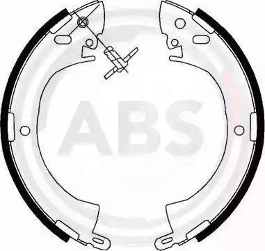 A.B.S. 40524 - Brake Shoe Set onlydrive.pro