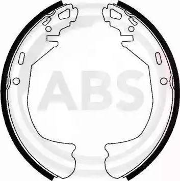 A.B.S. 40636 - Brake Shoe Set onlydrive.pro