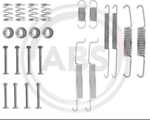 A.B.S. 0569Q - Accessory Kit, brake shoes onlydrive.pro