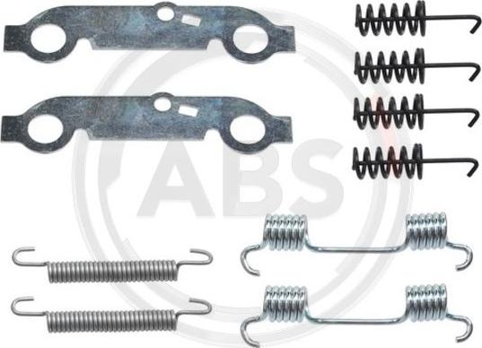 A.B.S. 0537Q - Accessory Kit, parking brake shoes onlydrive.pro
