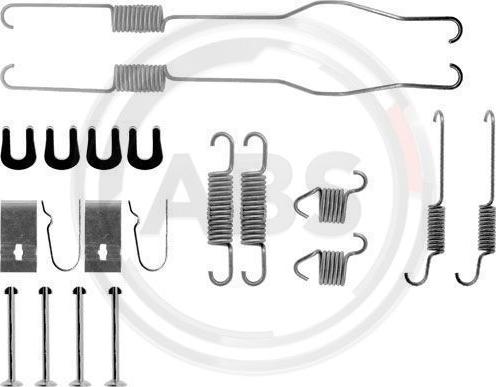 A.B.S. 0694Q - Accessory Kit, brake shoes onlydrive.pro