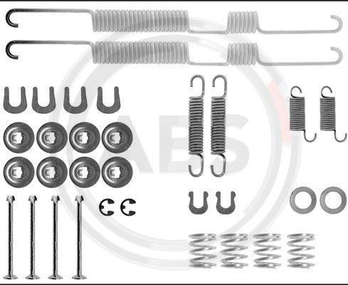 A.B.S. 0698Q - Accessory Kit, brake shoes onlydrive.pro