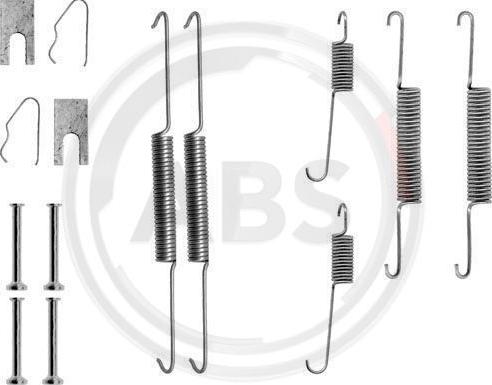 A.B.S. 0645Q - Accessory Kit, brake shoes onlydrive.pro