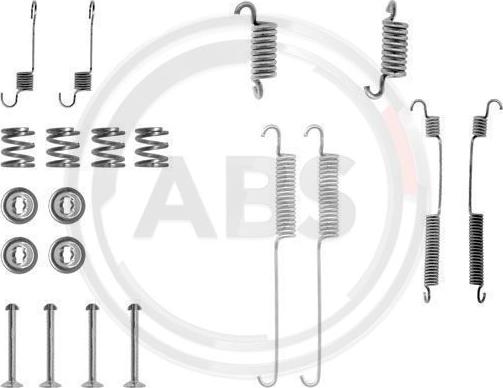 A.B.S. 0600Q - Accessory Kit, brake shoes onlydrive.pro