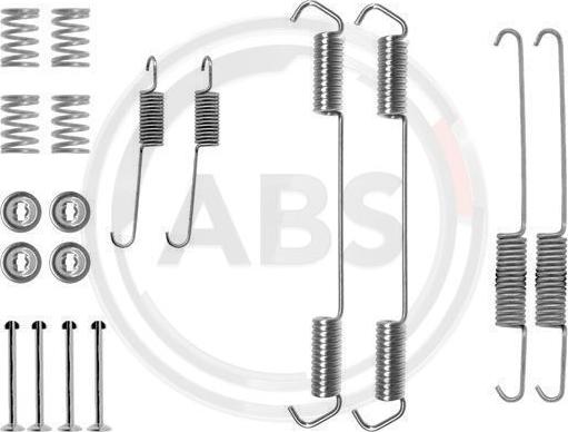 A.B.S. 0689Q - Accessory Kit, brake shoes onlydrive.pro