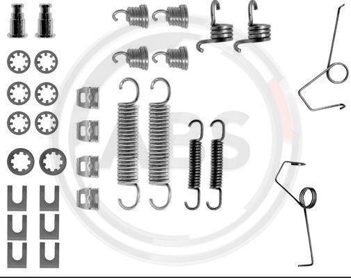 A.B.S. 0686Q - Accessory Kit, brake shoes onlydrive.pro