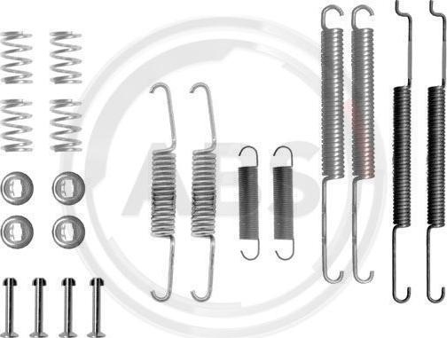 A.B.S. 0681Q - Accessory Kit, brake shoes onlydrive.pro