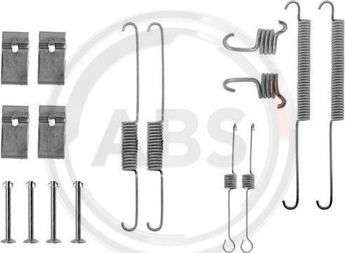 A.B.S. 0688Q - Accessory Kit, brake shoes onlydrive.pro