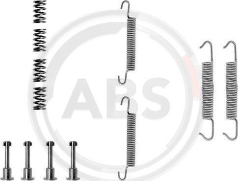 A.B.S. 0621Q - Accessory Kit, parking brake shoes onlydrive.pro