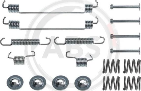 A.B.S. 0014Q - Accessory Kit, brake shoes onlydrive.pro