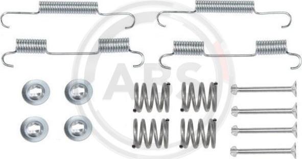 A.B.S. 0896Q - Accessory Kit, parking brake shoes onlydrive.pro