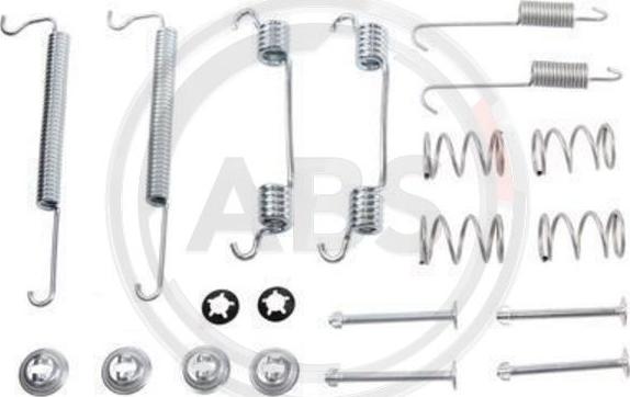 A.B.S. 0849Q - Accessory Kit, brake shoes onlydrive.pro