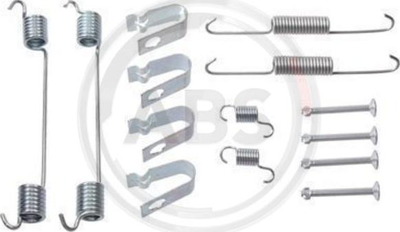 A.B.S. 0860Q - Accessory Kit, brake shoes onlydrive.pro