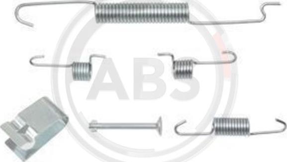 A.B.S. 0863Q - Accessory Kit, brake shoes onlydrive.pro