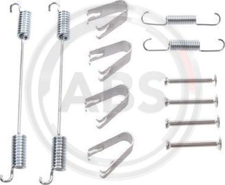 A.B.S. 0862Q - Accessory Kit, brake shoes onlydrive.pro
