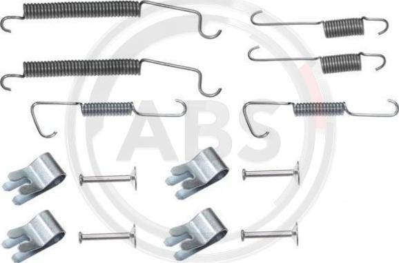 A.B.S. 0805Q - Accessory Kit, brake shoes onlydrive.pro