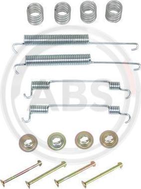 A.B.S. 0806Q - Accessory Kit, brake shoes onlydrive.pro