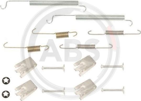 A.B.S. 0807Q - Accessory Kit, brake shoes onlydrive.pro