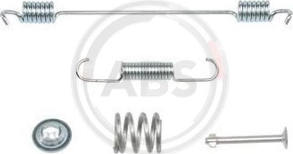 A.B.S. 0889Q - Tarvikesarja, jarrukengät onlydrive.pro