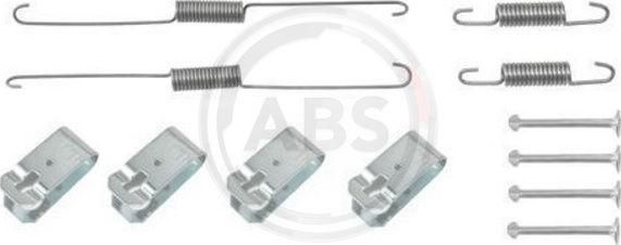 A.B.S. 0888Q - Accessory Kit, brake shoes onlydrive.pro