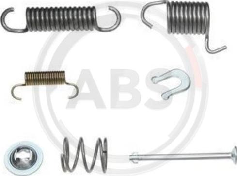 A.B.S. 0834Q - Accessory Kit, brake shoes onlydrive.pro