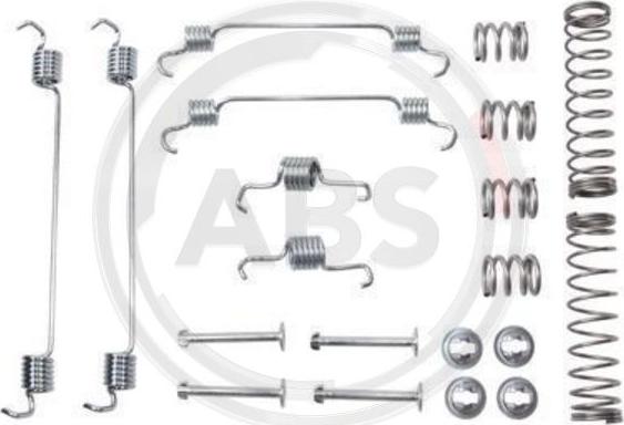 A.B.S. 0835Q - Accessory Kit, brake shoes onlydrive.pro