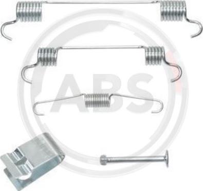A.B.S. 0833Q - Accessory Kit, brake shoes onlydrive.pro