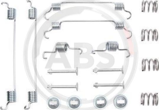 A.B.S. 0820Q - Accessory Kit, brake shoes onlydrive.pro