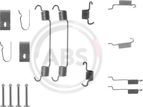 A.B.S. 0790Q - Accessory Kit, brake shoes onlydrive.pro