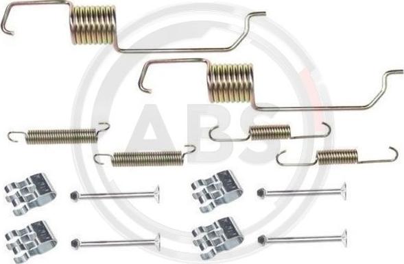 A.B.S. 0798Q - Accessory Kit, brake shoes onlydrive.pro