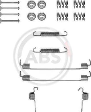 A.B.S. 0792Q - Accessory Kit, brake shoes onlydrive.pro