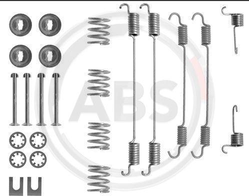 A.B.S. 0747Q - Accessory Kit, brake shoes onlydrive.pro