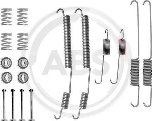 A.B.S. 0755Q - Accessory Kit, brake shoes onlydrive.pro