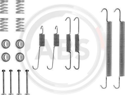 A.B.S. 0757Q - Accessory Kit, brake shoes onlydrive.pro