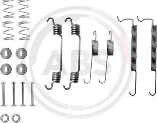 A.B.S. 0709Q - Accessory Kit, brake shoes onlydrive.pro